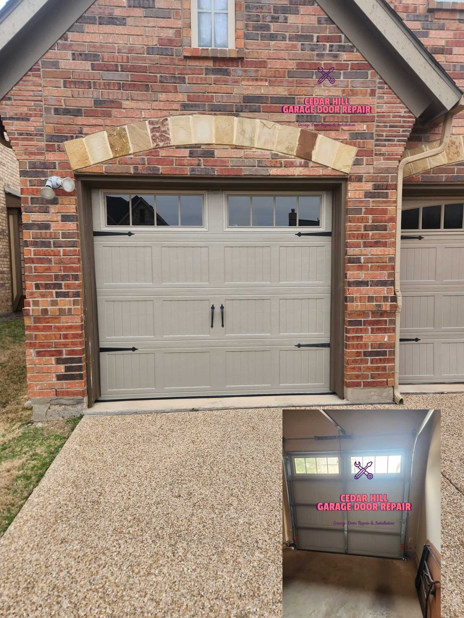 new-single-car-garage-door-install